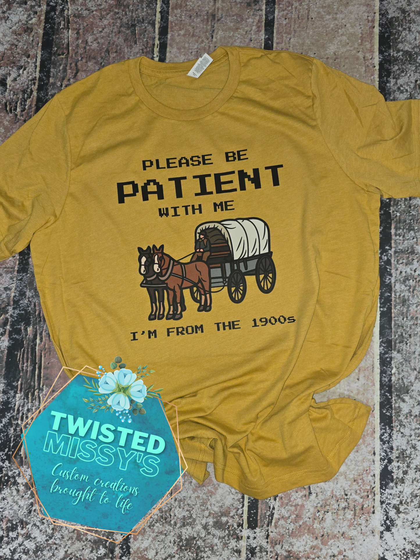 Be patient from the 1900s