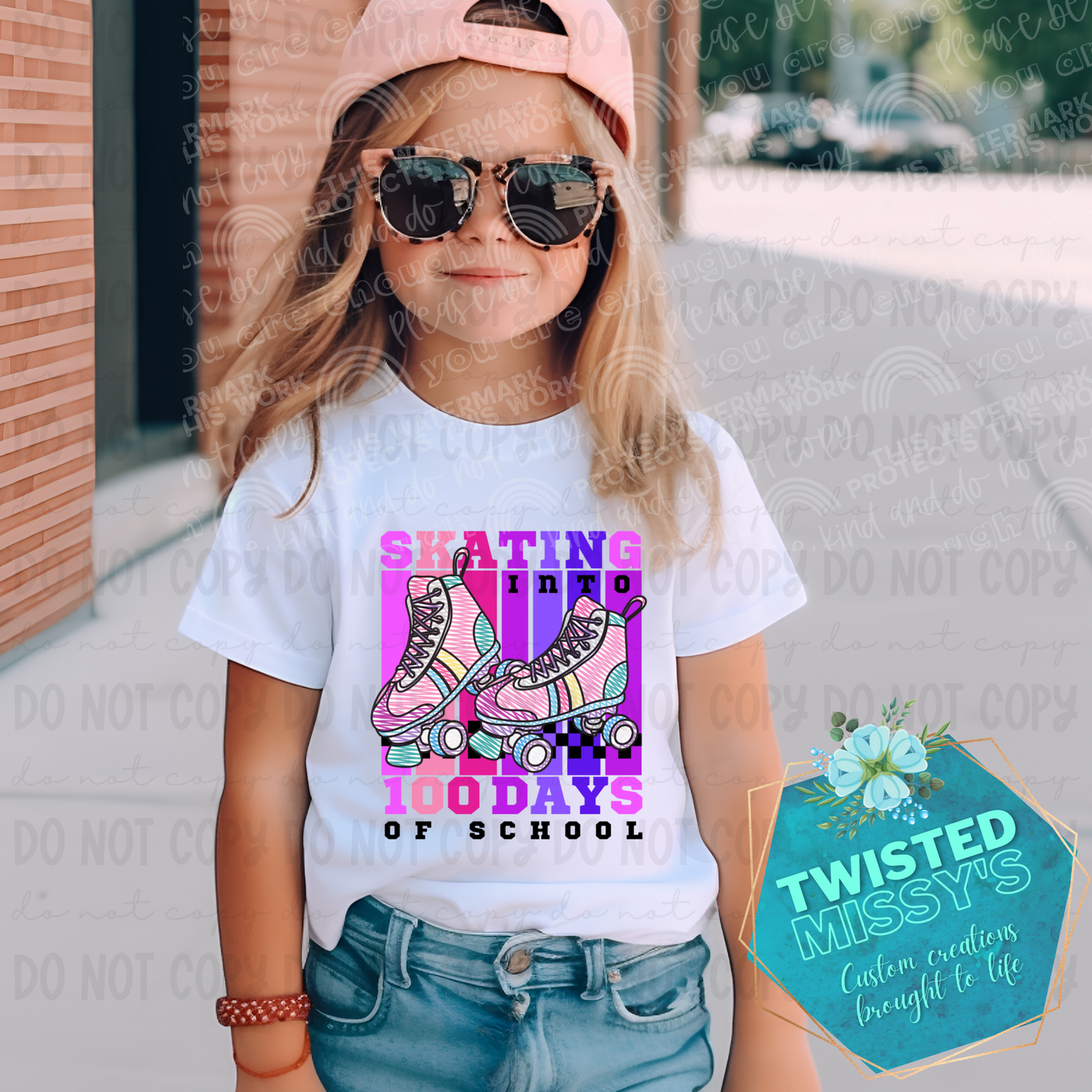 Skating into 100 days Rollerskates