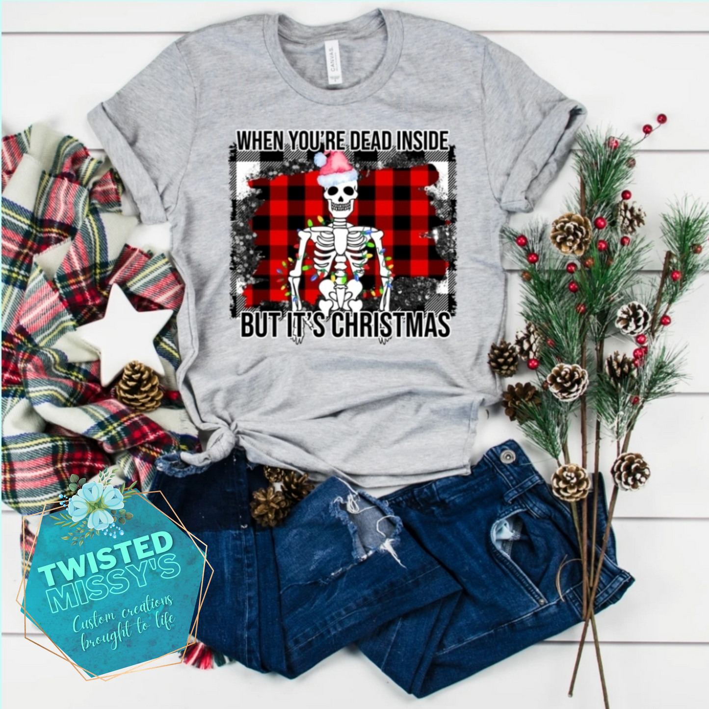 When you're dead inside, but it's Christmas