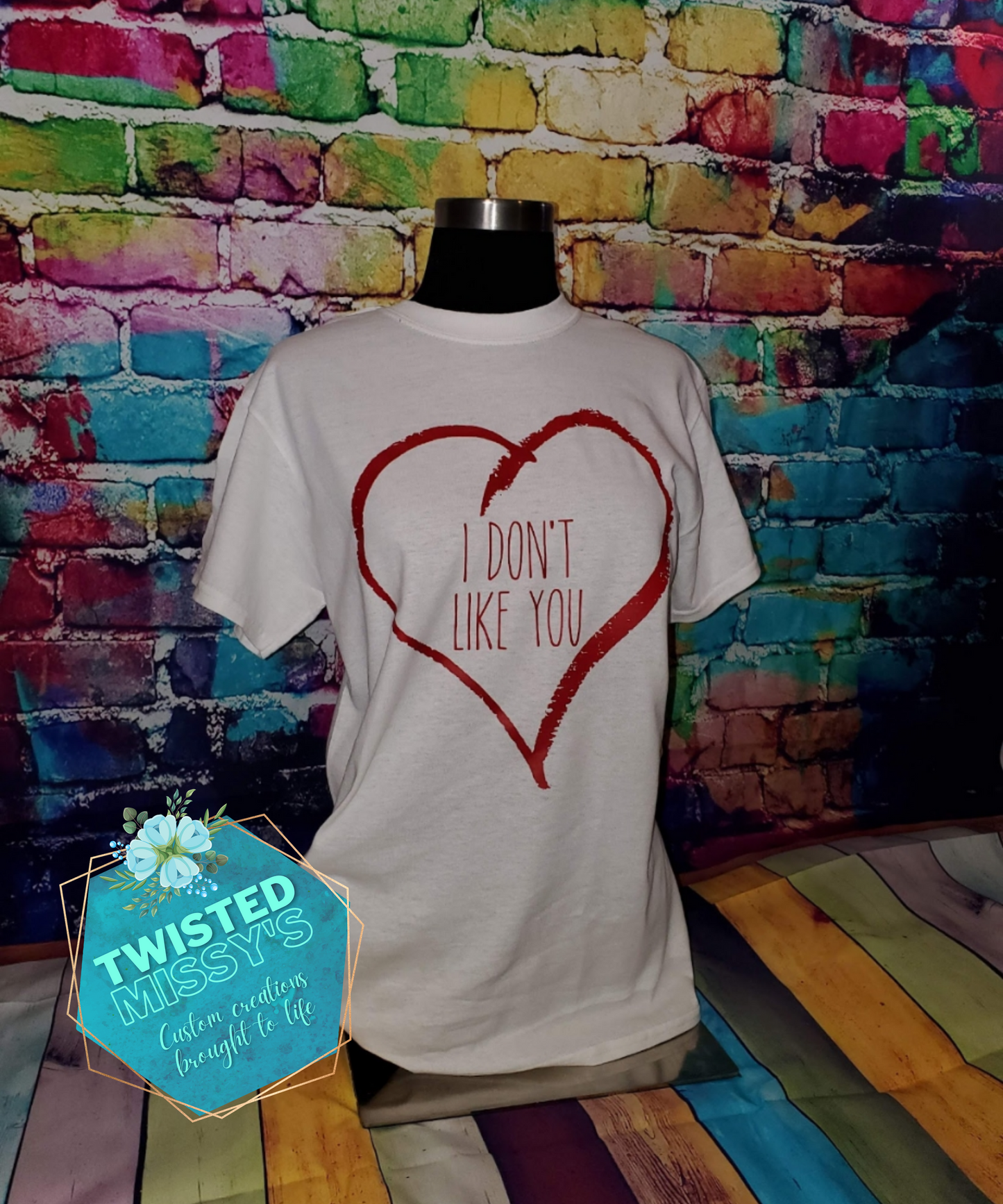 I don't like you heart