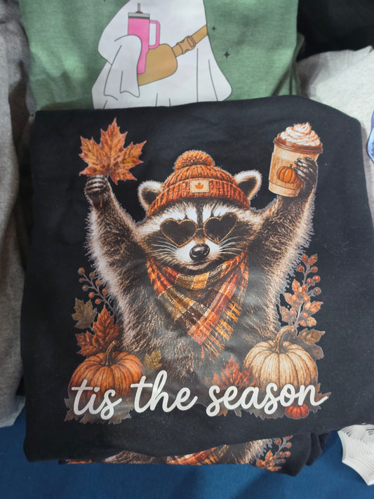 Tis the Season.  Fall Raccoon