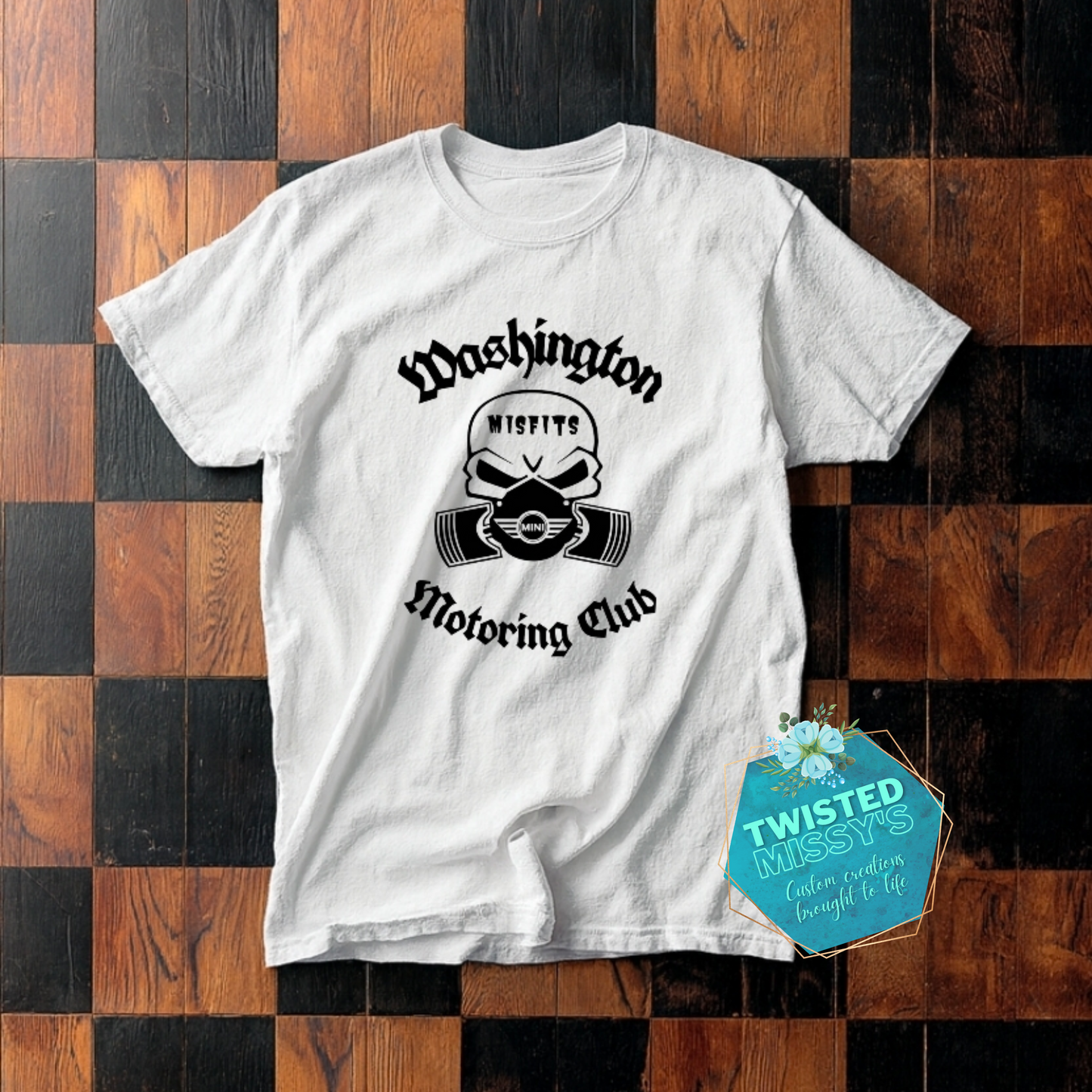 Washington Motoring Club Skull