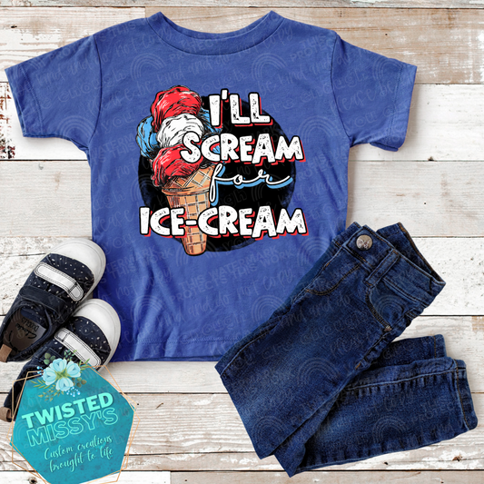 I'll scream for ice cream youth