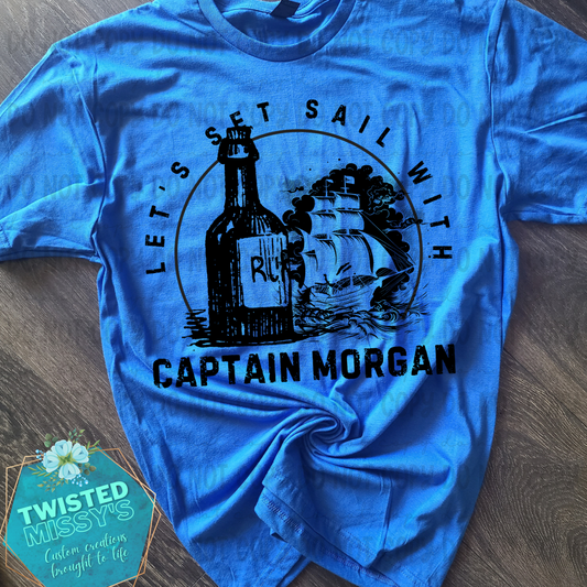 Set sail with captain Morgan