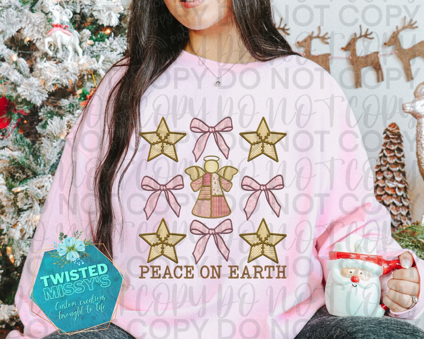 Peace on Earth with pink 🎀