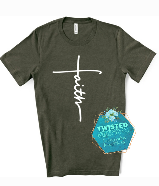 Faith White Lettering