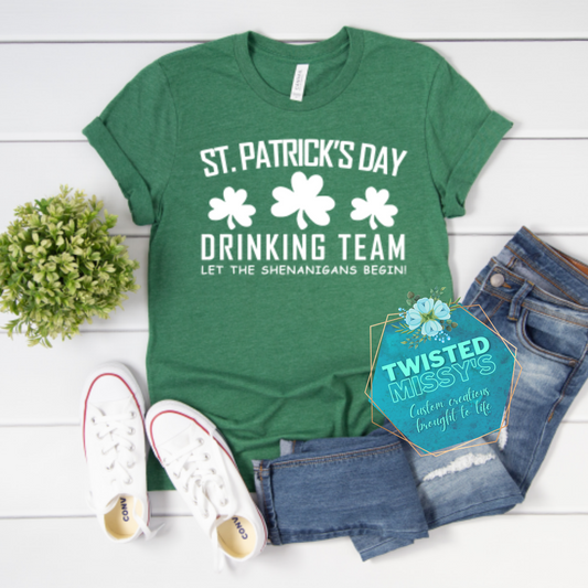 St. Patrick's Drinking Team